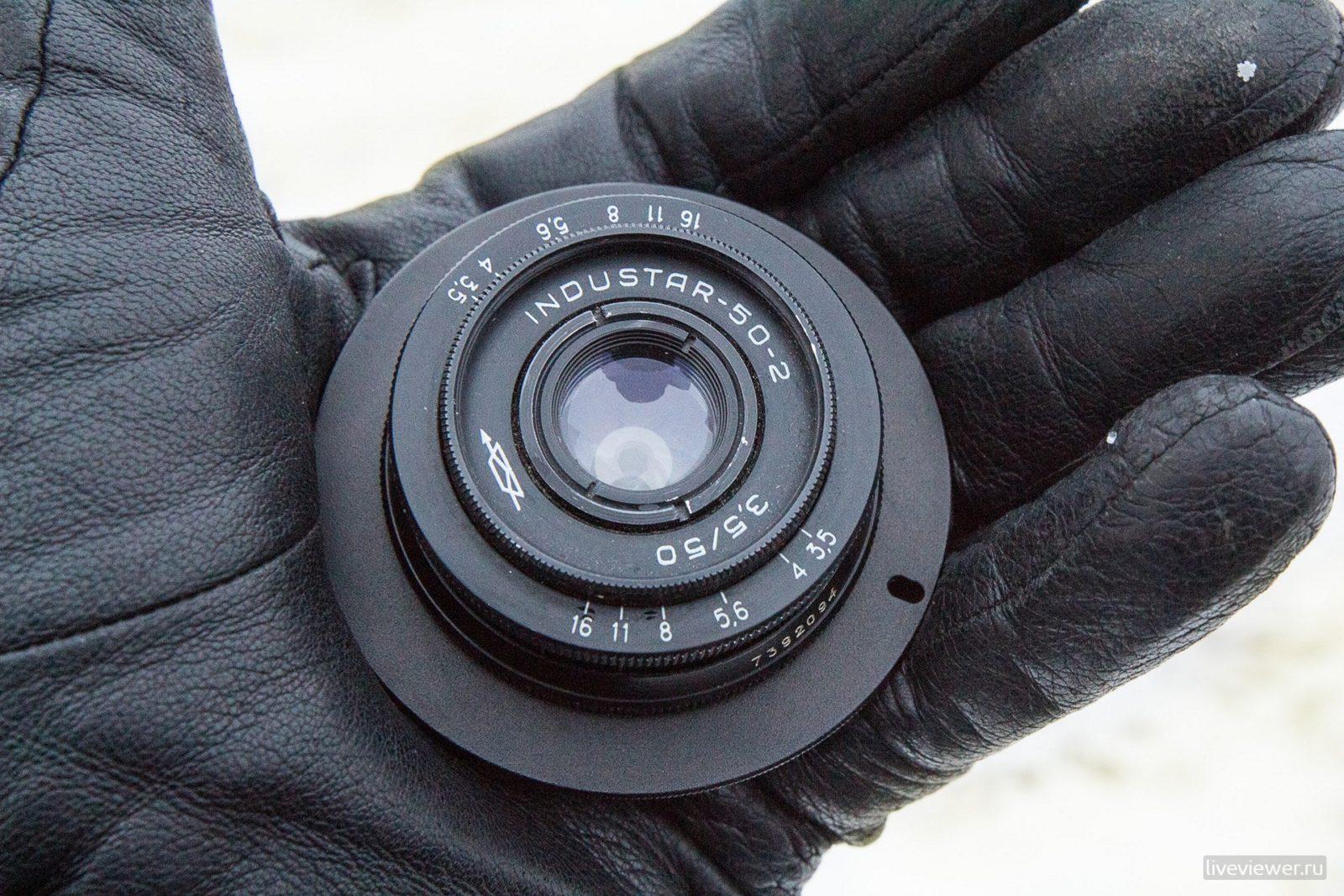 Industar-50 2, lens dimensions