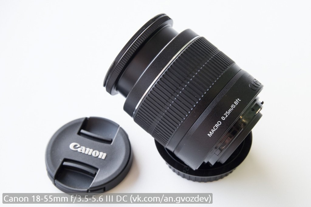 canon ef s 18 55mm f4.5 5.6 III DC obzor s primerami foto 1