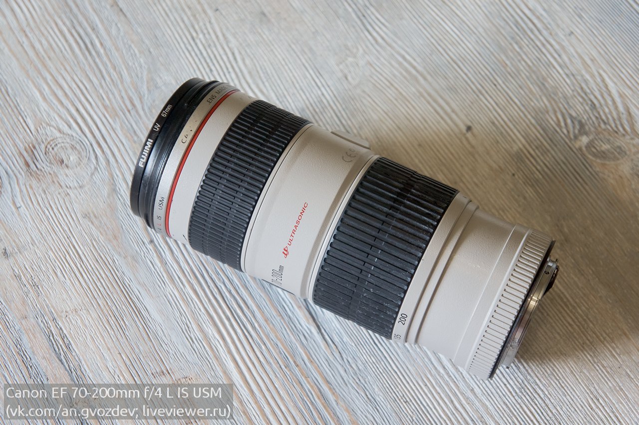 Обзор Canon EF 70-200mm объектив