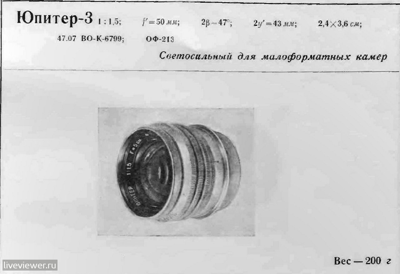 Объектив Юпитер-3 1:1.5 F=5cm обзор с примерами фото