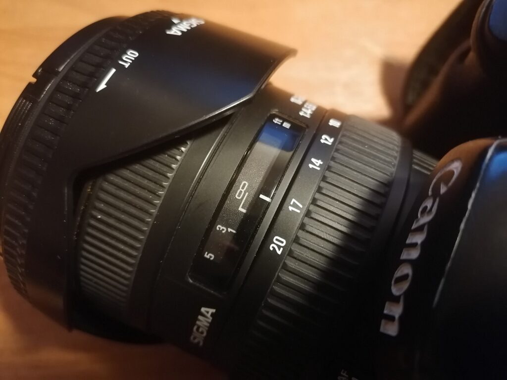Sigma 10-20mm 1: 4.5-5.6 EX DC HSM Lens