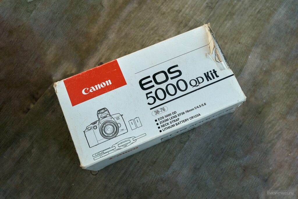 Canon 5000QD (EOS888) - обзор с фотографиями