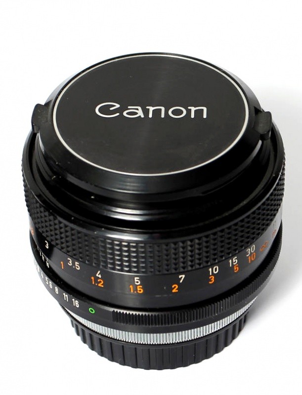 Canon FD 55 mm f1.2 S.S.C