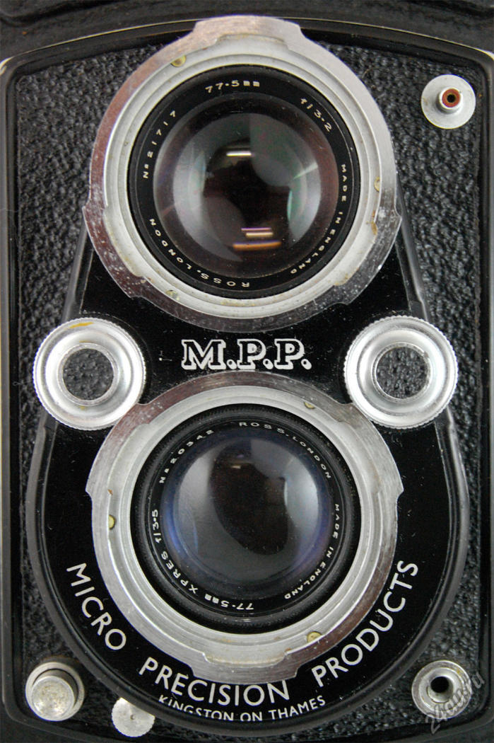 Microcord tlr roll film camera ross express 77.5mm f 3.2