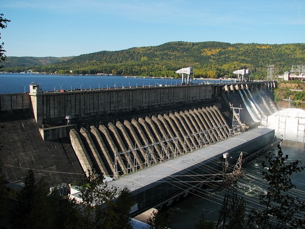 Krasnoyarsk hydroelectric power station