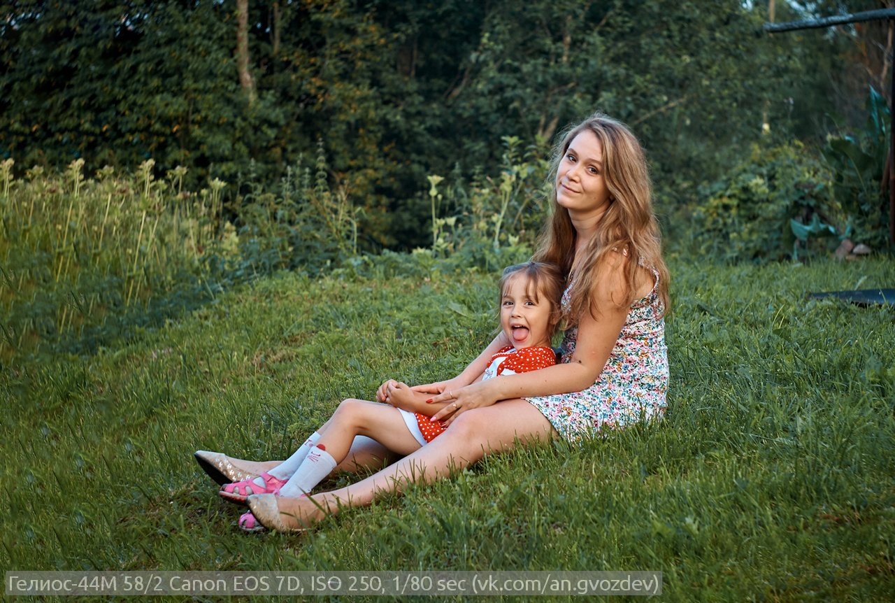 Фотосессия на старый объектив